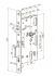 EL520 Abloy CERTA моторный замок для сплошных дверей DIN стандарта