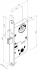 4181 Abloy механический замок для наружных дверей повышенной надежности (соответствует 5 классу взломостойкости по европейскому стандарту EN12209, 4 классу по ГОСТ 5089-2003) 