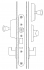 LC305 Abloy цилиндровый врезной замок  с автоматическим запиранием для узкопрофильных дверей. Преимущественно для дверей, которые должны быть закрыты (например, противопожарные двери).